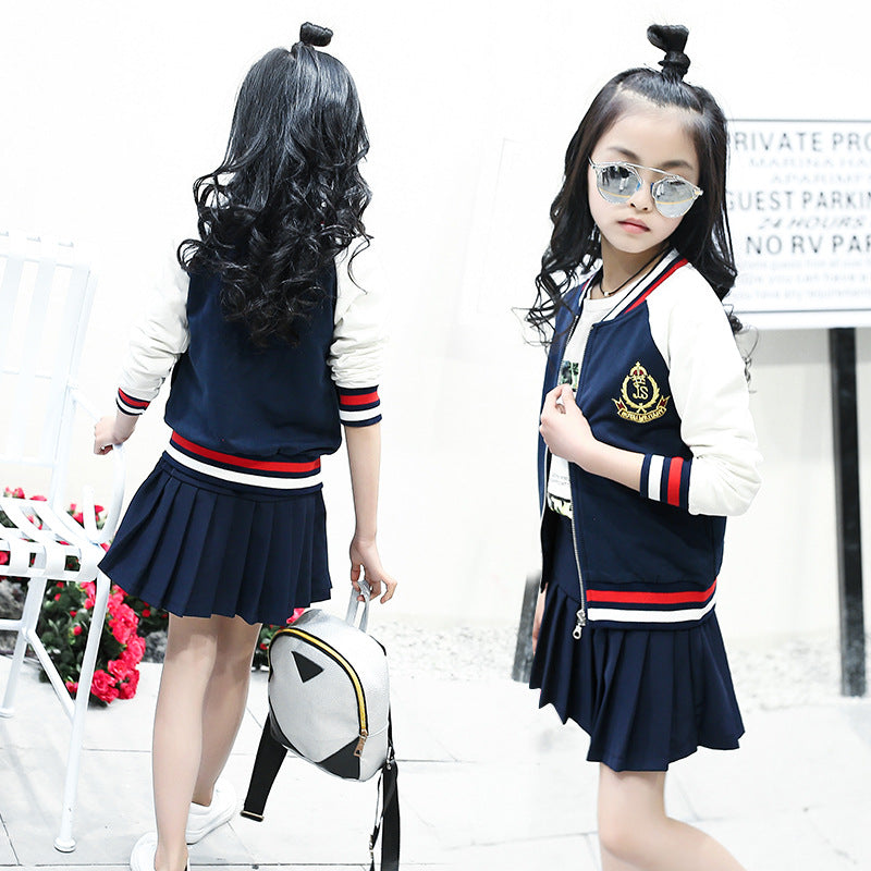 Girls Clothes Teen Summer Suit Girls Casual Shildren's Clothes Girls Shirt + Pants 2 Pieces Teen Girls Clothing