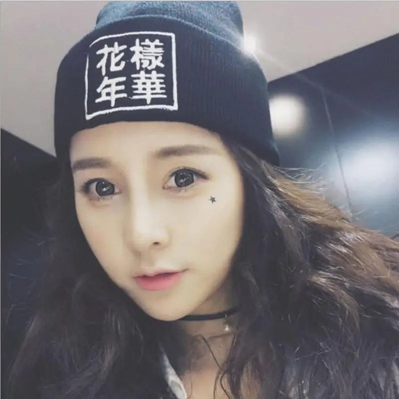 KPOP BTS Bangtan boys knitted Hat Cap